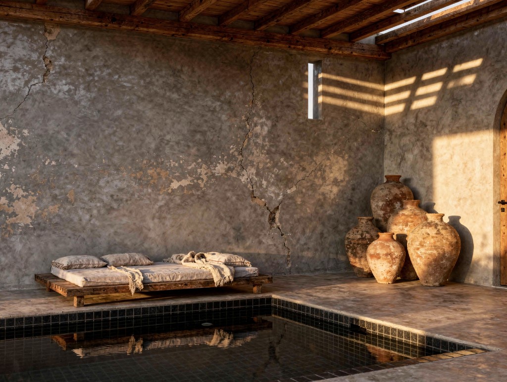 Hammam and pool, Tigmi